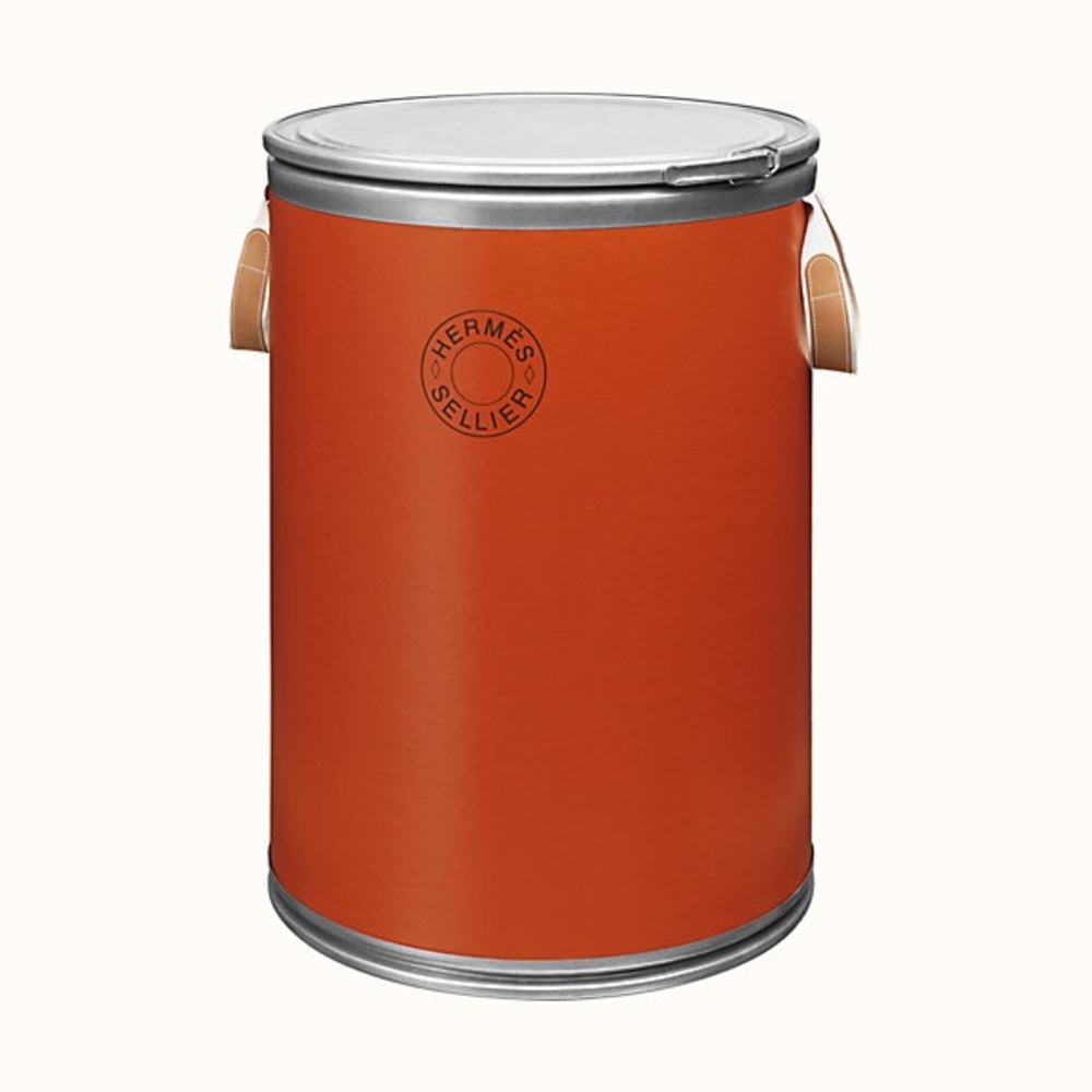 Hermès Saddle Box bin - Classic Hermès Orange Home